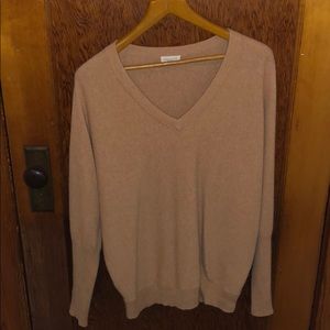 Garnet Hill cashmere sweater